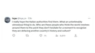 Netizen reacts to the viral video (Image via Twitter)